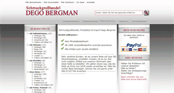 Desktop Screenshot of degobergman.com